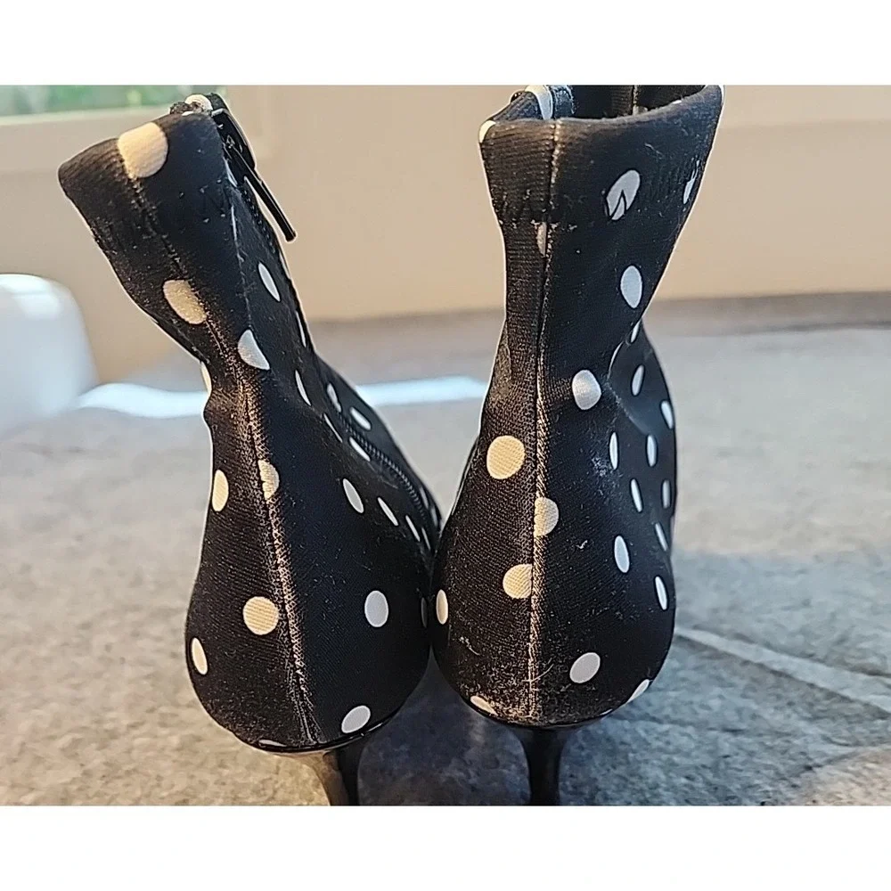Betsey Johnson Boots Shoes Womens 9.5 Stretch Stiletto Kitten 2
